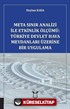 Meta Sınır Analizi İle Etkinlik Ölçümü: Türkiye Devlet Hava Meydanları Üzerine Bir Uygulama