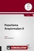 Pazarlama Araştırmaları II (AYBAK 2019 Eylül)
