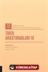 Tarih Araştırmaları IV (AYBAK 2021 Eylül)