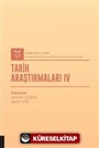 Tarih Araştırmaları IV (AYBAK 2021 Eylül)