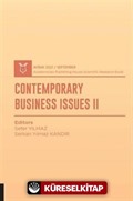 Contemporary Business Issues II (AYBAK 2021 Eylül)