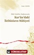 İlahî Nakiller Bağlamında Kur'an'daki İktibasların Mahiyeti