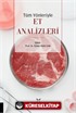 Tüm Yönleriyle Et Analizleri