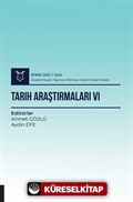 Tarih Araştırmaları VI - Aybak 2022 Eylül