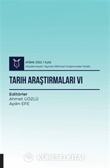 Tarih Araştırmaları VI - Aybak 2022 Eylül