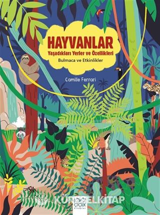 Hayvanlar Yaşadıkları Yerler ve Özellikleri - Bulmaca ve Etkinlikler