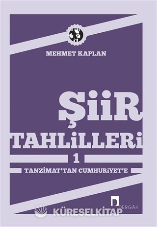 Şiir Tahlilleri-1 Tanzimattan Cumhuriyet'e