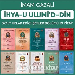 İhyau Ulumiddin 3. Cilt (Helak Edici Şeyler Bölümü 10 Kitap)