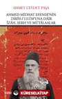 Ahmed Midhat Efendi'nin Tarih-i Ulum'una Dair İzah, Şerh ve Mütaalar