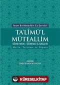 Ta'limü'l Müteallim Öğretmen - Öğrenci İlişkileri