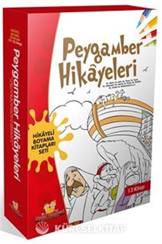Peygamber Hikayeleri Boyama Kitapları Seti (13 Kitap)