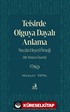 Tefsirde Olguya Dayalı Anlama