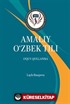 Amalıy O'Zbek Tılı
