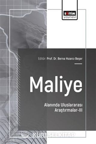 Maliye Alanında Uluslararası Araştırmalar III