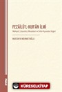 Fezailü'l-Kur'an İlmi