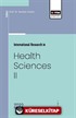International Research In Health Sciences II