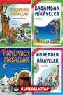 Hikayeler ve Masallarla Değerler Eğitim Seti (4 Kitap)