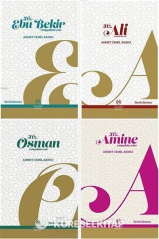 Ahmet Cemil Akıncı Tarihi Roman Seti (4 Kitap)