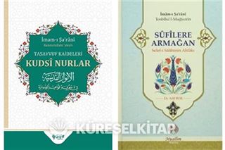 İmam Şarani Tasavvuf Seti Kudsi Nurlar ve Sufilere Armağan Ciltli (2 Kitap)