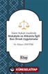 İslam Hukuku Usulünde Mukabele ve Ahkamla İlgili Bazı Örnek Uygulamalar
