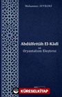 Abdülfettah El Kadi ve Oryantalizm Eleştirisi