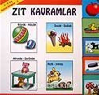 Karton Kitaplar 3 / Zıt Kavramlar (2 - 5 Yaş)