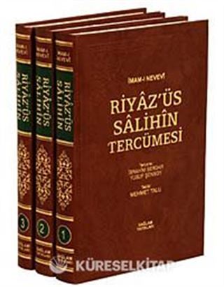 Riyaz' üs Salihin Tercümesi (3 Cilt-ithal)