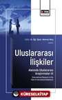 Uluslararası İlişkiler Alanında Uluslararası Araştırmalar-III