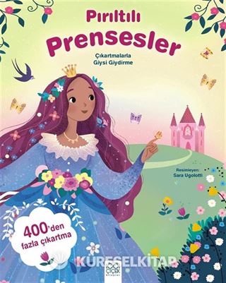 Pırıltılı Prensesler / Çıkartmalarla Giysi Giydirme