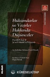 Hükümdarlar ve Vezirler Hakkında Düşünceler