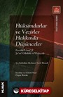 Hükümdarlar ve Vezirler Hakkında Düşünceler