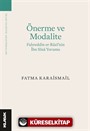 Önerme ve Modalite