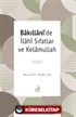 Bakıllanî'de İlahî Sıfatlar ve Kelamullah