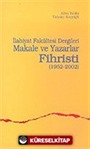 İlahiyet Fakültesi Dergileri Makale ve Yazarlar Fihristi (1952-2002)