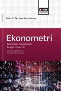 Ekonometri Alanında Uluslararası Araştırmalar III