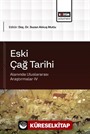 Eski Çağ Tarihi Alanında Uluslararası Araştırmalar IV