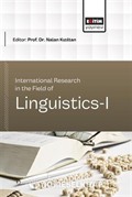 International Research in the Field of Linguistics 1