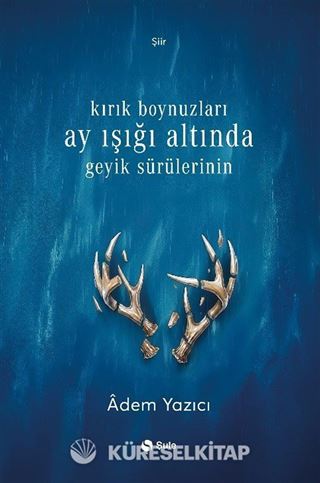 Kırık Boynuzları Ay Işığı Altında Geyik Sürülerinin