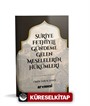 Suriye Fethiyle Gündeme Gelen Meselelerin Hükümleri