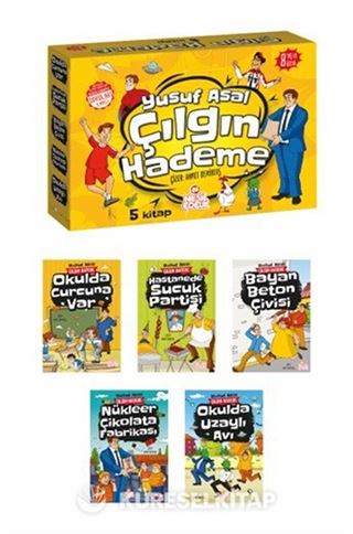 Çılgın Hademe Seti (5 Kitap+Soru Kitapçığı)