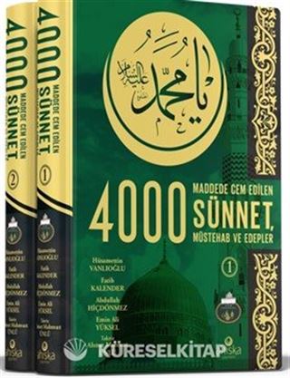 4000 Sünnet Müstehab ve Edepler 2 Cilt Takım
