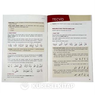 Tecvidli Kur'an-ı Kerim Elif-Bâ'sı (Kırmızı)