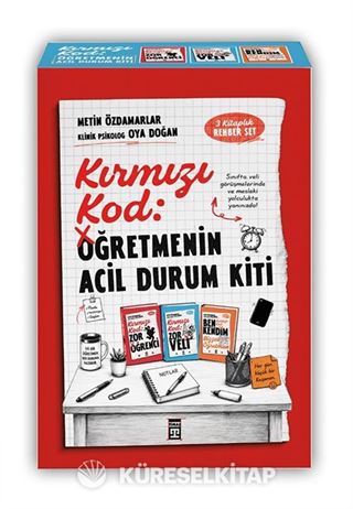 Kırmızı Kod: Öğretmenin Acil Durum Kiti (Set 3 Kitap)