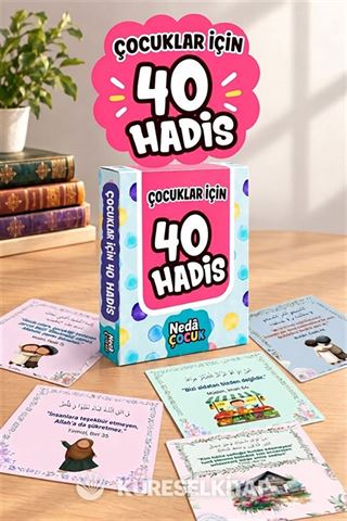 Çocuklar İçin 40 Hadis Kartı