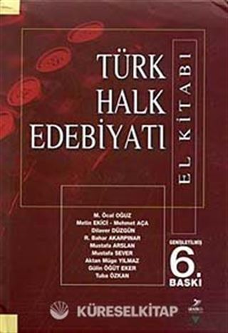 Türk Halk Edebiyatı El Kitabı