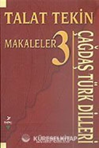 Çağdaş Türk Dilleri/Makaleler 3