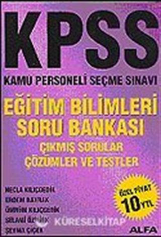 KPSS Eğitim Bilimleri Soru Bankası