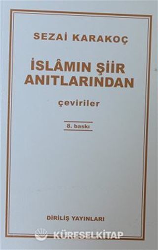 İslamın Şiir Anıtlarından
