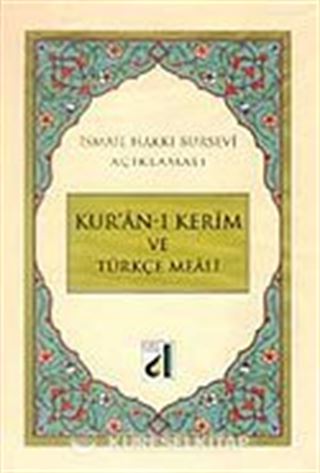 Kuran-ı Kerim ve Türkçe Meali (Orta Boy-Bursevi)