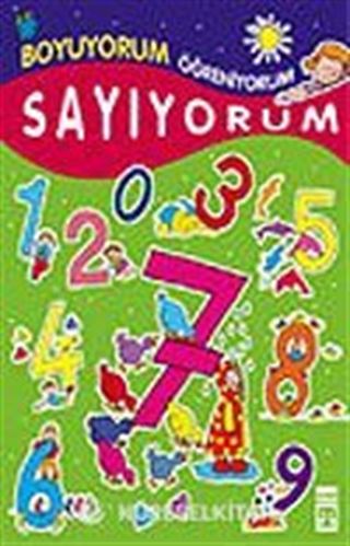 Sayıyorum / Boyama Kitabı